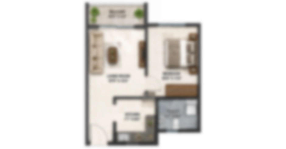 Birla Project Vashi 3 BHK Floor Plan